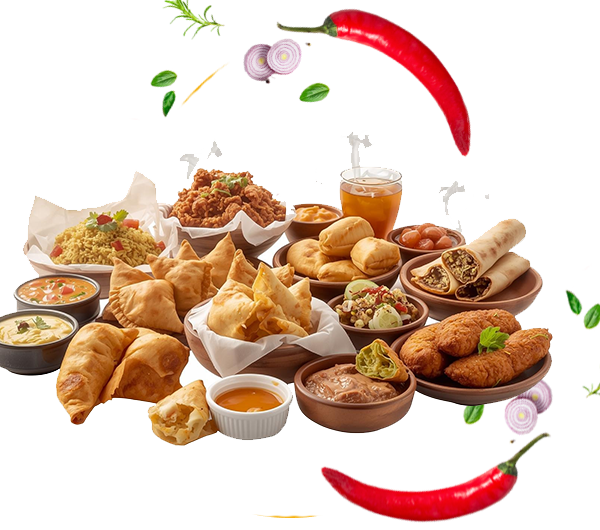 Snacks Bro tea and snacks table setup